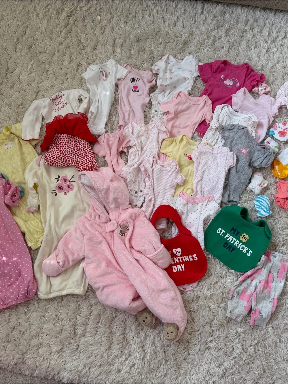 Newborn Girls Clothing Bundle - Carters
